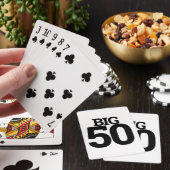 Jeu De Cartes BIG 50 Cinquantième anniversaire 50ème (In Situ)