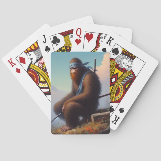 Jeu De Cartes Bigfoot Ninja (dos)