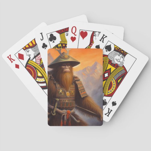 Jeu De Cartes Bigfoot Samurai (dos)