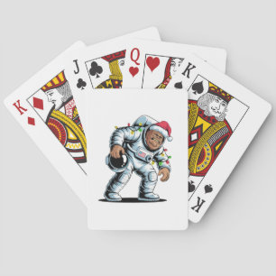 Jeu De Cartes Bigfoot Sasquatch Astronaute Noël 2026 Vacances