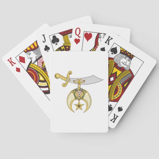 Jeu De Cartes Bijou de l'ordre (dos)
