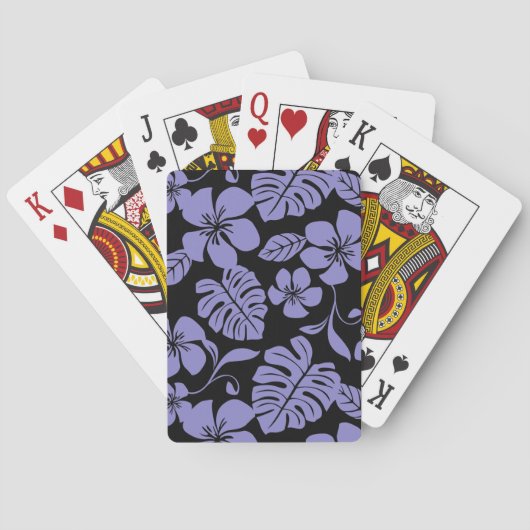 JEU DE CARTES BIKINI ROSE (NOIR//LAVENDER) (dos)