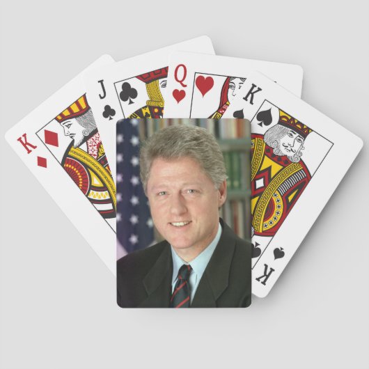 Jeu De Cartes Bill Clinton (dos)