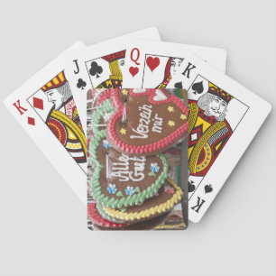 Jeu De Cartes Biscuits de pain d'épice décoratifs