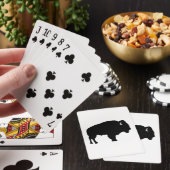 Jeu De Cartes Bison américain (In Situ)