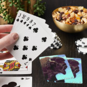 Jeu De Cartes Bison Pop Art (In Situ)