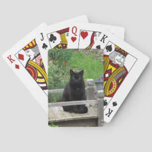 Jeu De Cartes Black Kitty Bridge Jouer des cartes
