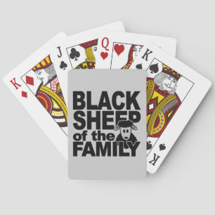 Jeu De Cartes Black Sheep jouant aux cartes