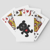 Jeu De Cartes Black Teddy Bear Love (dos)
