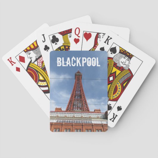 Jeu De Cartes Blackpool Tower Et Day Sky (dos)
