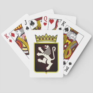 Jeu De Cartes Blason de la Vallée d'Aoste (Italie)