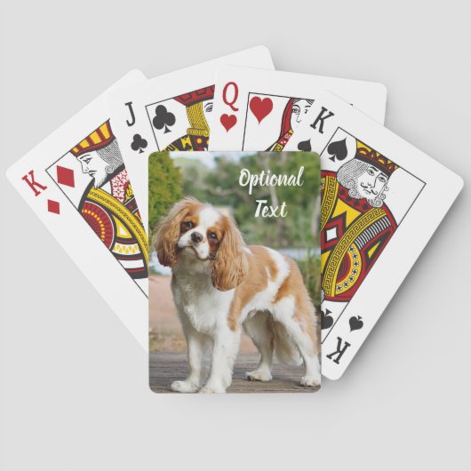 Jeu De Cartes Blenheim Cavalier King Charles Spaniel Chien (dos)