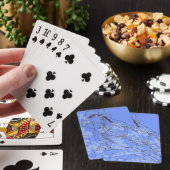 Jeu De Cartes Bleu-Fleur Barrel Racer (In Situ)