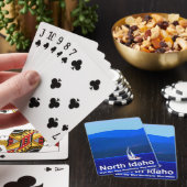 Jeu De Cartes Bleu nord de l'Idaho (In Situ)