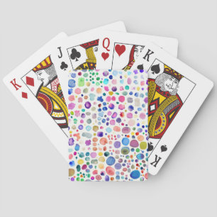 Jeu De Cartes Blobs aquarelle