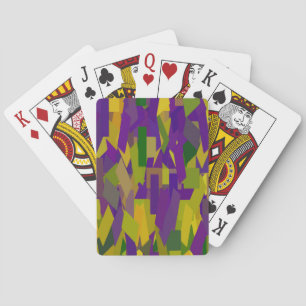 Jeu De Cartes Blocs de Mardi Gras