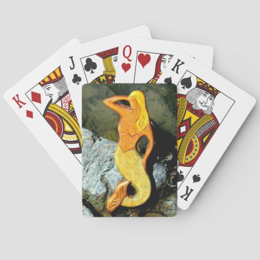 Jeu De Cartes blonde lookout mermaid (dos)