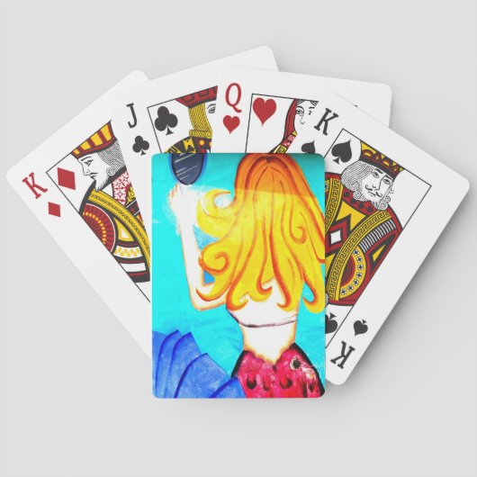 Jeu De Cartes blonde mermaid (dos)