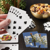Jeu De Cartes Bloom du printemps blanc (In Situ)