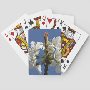 Jeu De Cartes Bloom du printemps blanc