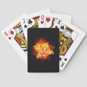 Jeu De Cartes Blooming Fire Rose