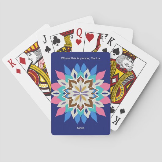 Jeu De Cartes Blue Bayou Deluxe (dos)