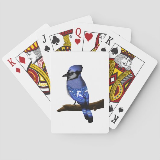 Jeu De Cartes Blue Jay Bird (dos)