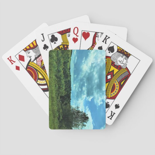 Jeu De Cartes Blue Ridge Parkway near Floyd, Virginie (dos)