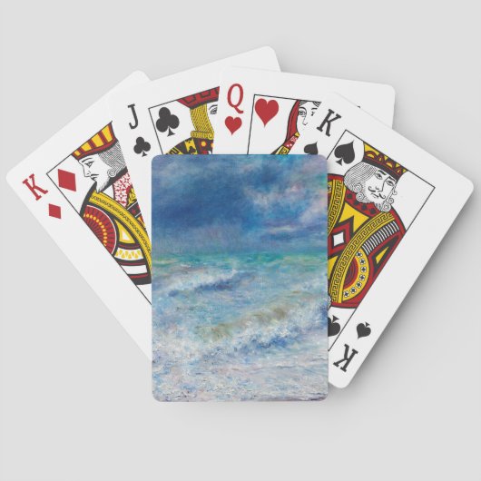 Jeu De Cartes Blue Seascape par Renoir (dos)