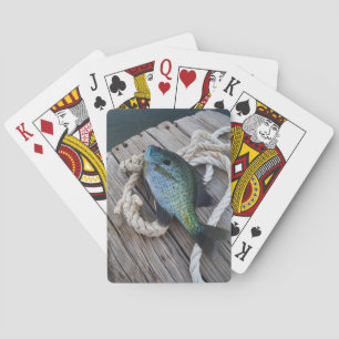 Jeu De Cartes bluegill sur quai
