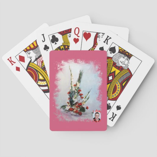 Jeu De Cartes Bodegón de flores/Nature morte des fleurs (dos)