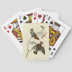 Jeu De Cartes Bohème Chatterer (cire) Audubon Birds Amérique