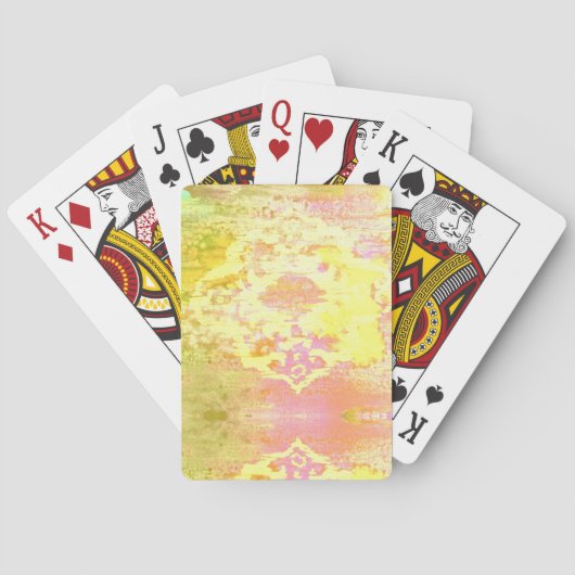 Jeu De Cartes Boho gai vers le sud-ouest Pou liquide acrylique (dos)