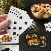Jeu De Cartes Boire De La Bière Et Chasser Le Cerf (In Situ)