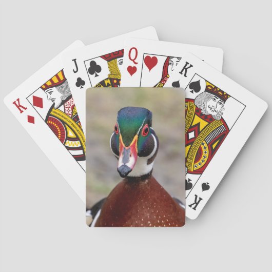 Jeu De Cartes Bois (dos)