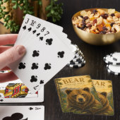 Jeu De Cartes Bois de Bear Mountain Faune (In Situ)