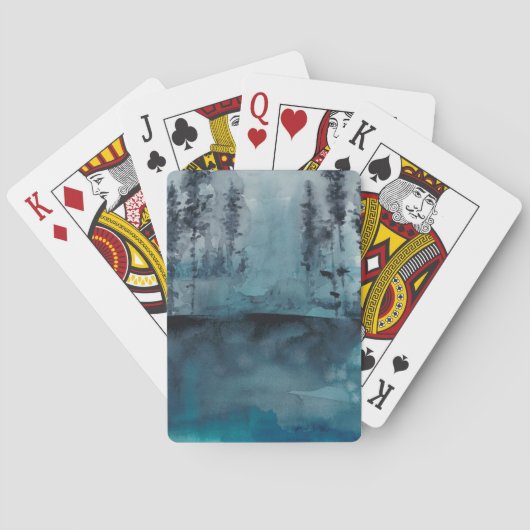Jeu De Cartes Bois d'hiver (dos)