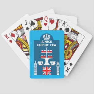Jeu De Cartes Boissons de thé britanniques classiques