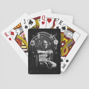 Jeu De Cartes Boîte de question du diable vintage Jouer aux cart