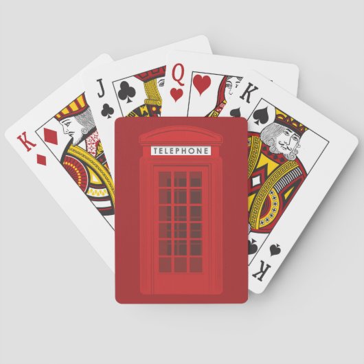 Jeu De Cartes Boîte Téléphonique (dos)