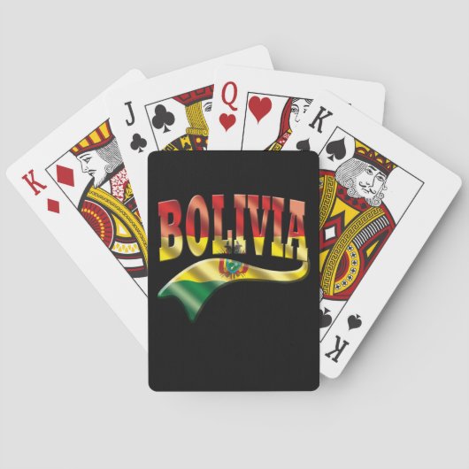 Jeu De Cartes Bolivie (dos)