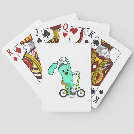 Jeu De Cartes Bombe aérosol avec Bicyclette (dos)