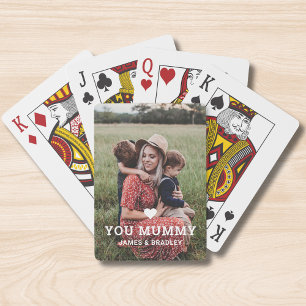 Jeu De Cartes BON COEUR VOUS AIME MUMMMY Fête des Mères Photo