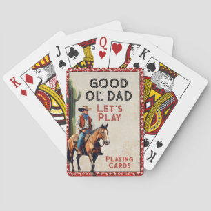 Jeu De Cartes Bon Ol'Papa Western Jouer Des Cartes