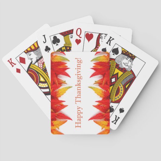 JEU DE CARTES BON THANKSGIVING ! (dos)