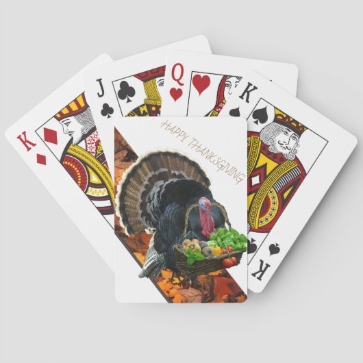 Jeu De Cartes Bon thanksgiving (dos)