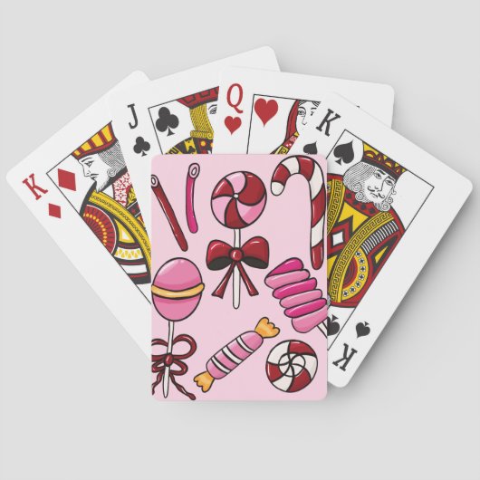 Jeu De Cartes Bonbons mignons (dos)