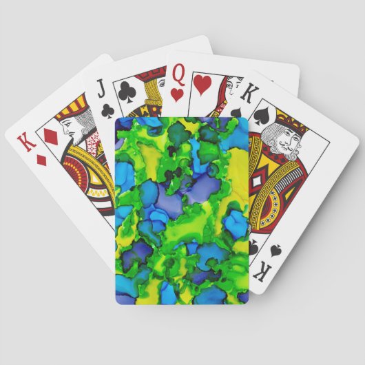 Jeu De Cartes Bonheur d'émeraude (dos)