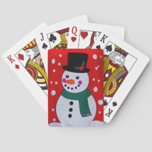 Jeu De Cartes Bonhomme de neige de Noël
