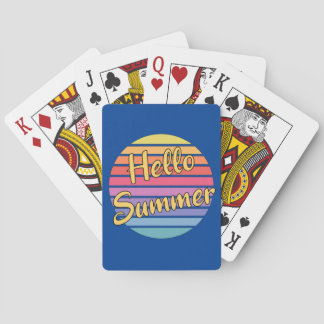 Jeu De Cartes Bonjour été